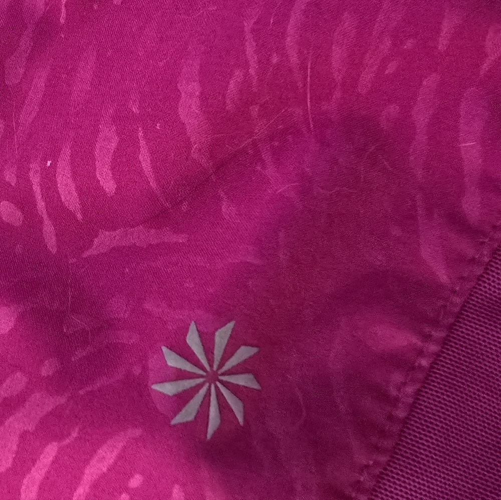 Athleta Racwr Run Vibrant Pink Women's Athletic Shorts Size S - Picture 5 of 6